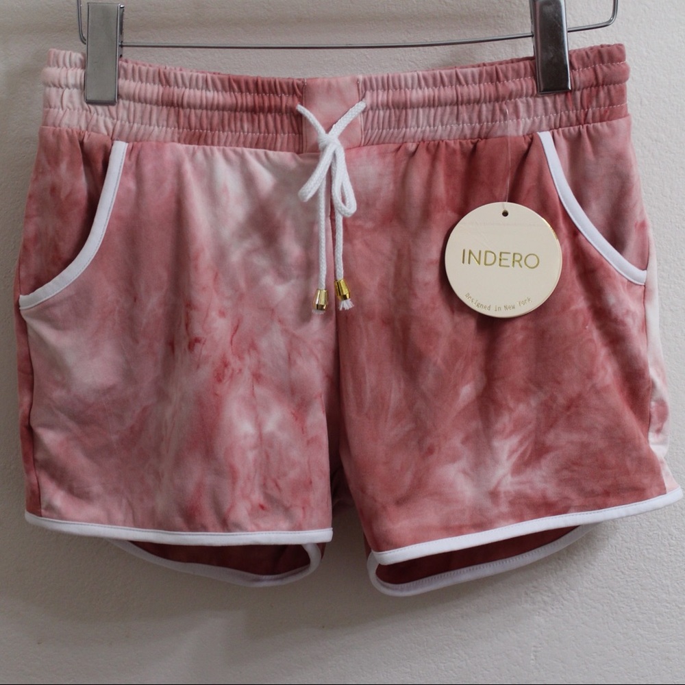 NEW Tie Dye Pink Shorts